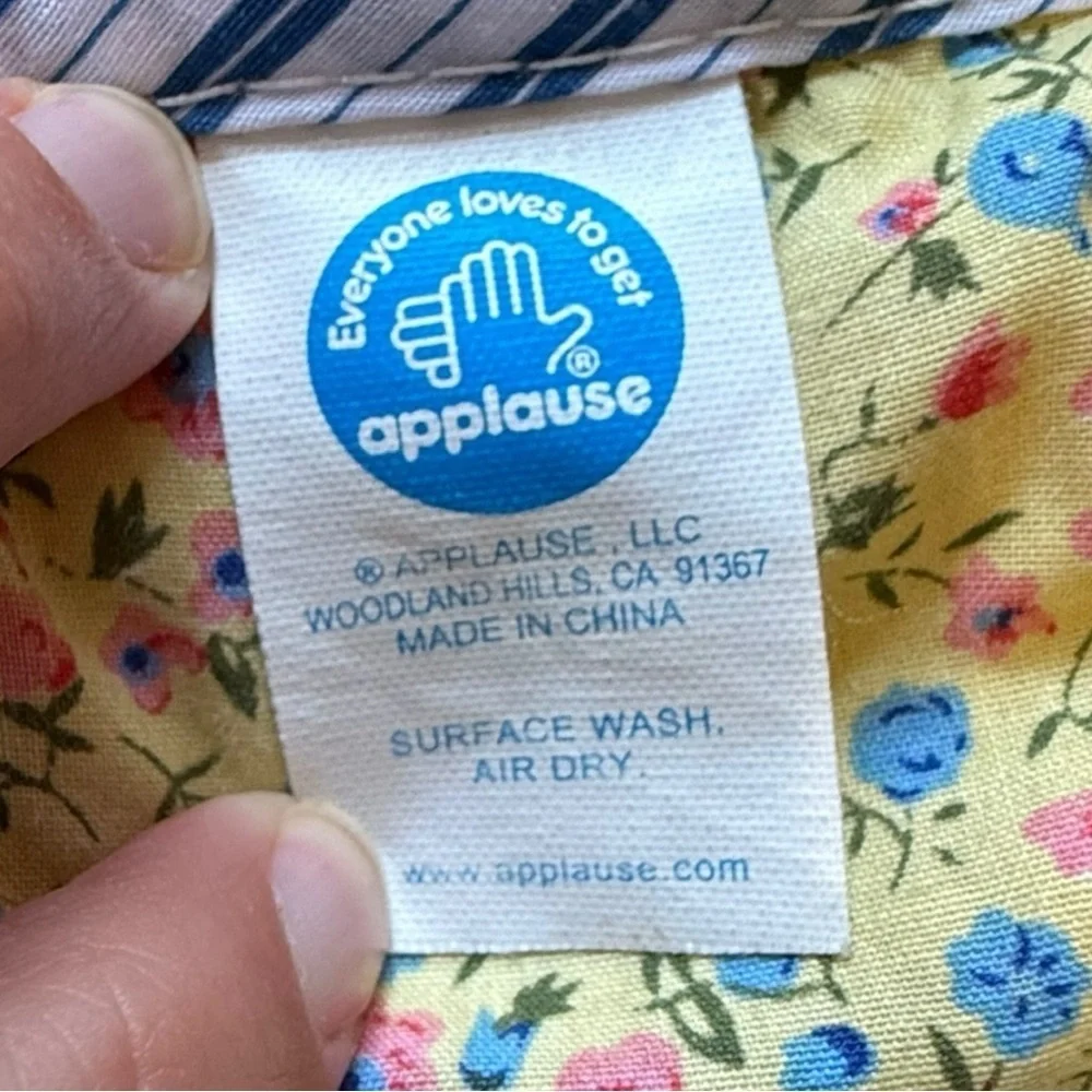 Vintage Raggedy Ann & Andy Quilt Blanket Applause Licensed 80s 90s Collectible